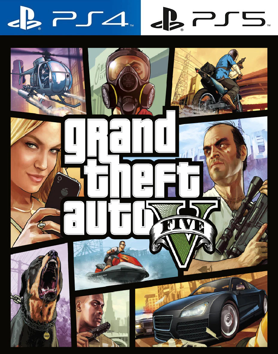 Grand theft auto 5 (GTA V) PS4 & PS5