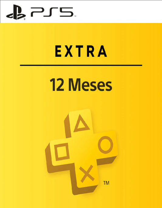 PS Plus Extra 12 meses PS5